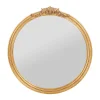 Comptoir De Famille Miroir Rond Doré 80x84cm – Sonate 5