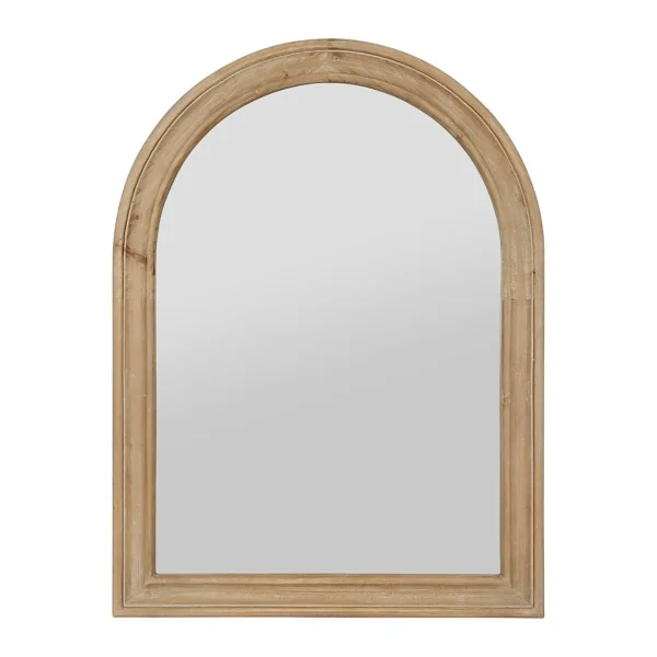 Comptoir De Famille Miroir Naturel Foncé 60x80cm En Bois De Sapin – Firmin 1