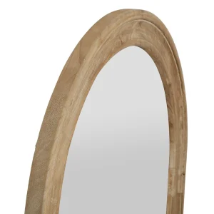 Comptoir De Famille Miroir Naturel Foncé 60x80cm En Bois De Sapin – Firmin 7