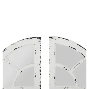 Comptoir De Famille Miroirs X2 Blanc Patiné 40x117cm – Orangerie 8