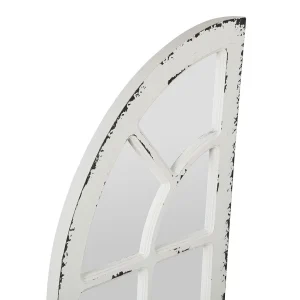 Comptoir De Famille Miroirs X2 Blanc Patiné 40x117cm – Orangerie 10