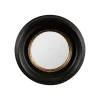 Côté Table Miroir Rond Oeil De Sorciere Noir Et Doré D16cm – Aureol 13