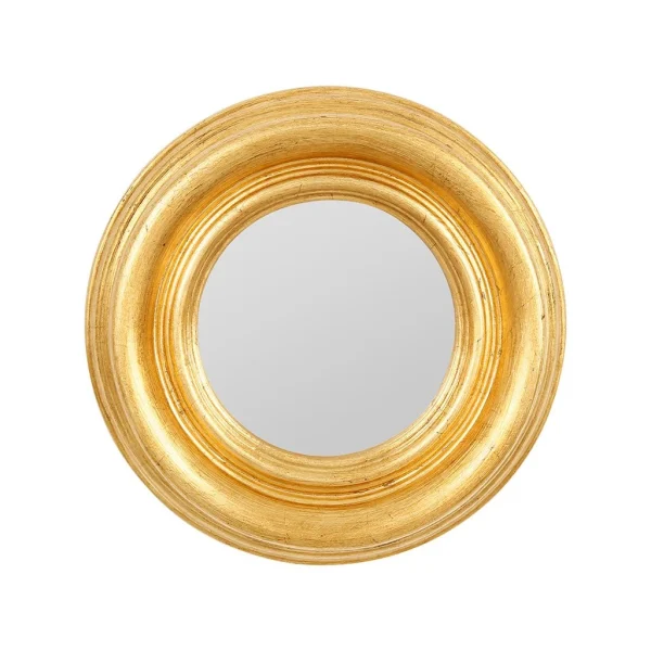 Côté Table Miroir Rond Doré D26cm – Drachma 1