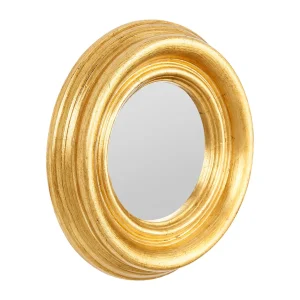 Côté Table Miroir Rond Doré D26cm – Drachma 8