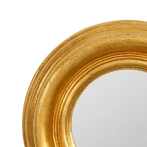 Côté Table Miroir Rond Doré D26cm – Drachma 10