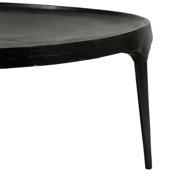 Côté Table Table Basse Irrégulière Noir – Aceri 6