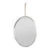 Côté Table Miroir Ovale 30x40cm En Jute – Padma 11