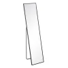 Ixia Miroir Noir Aluminium-cristal Décoration 35×2.50x151cm 10