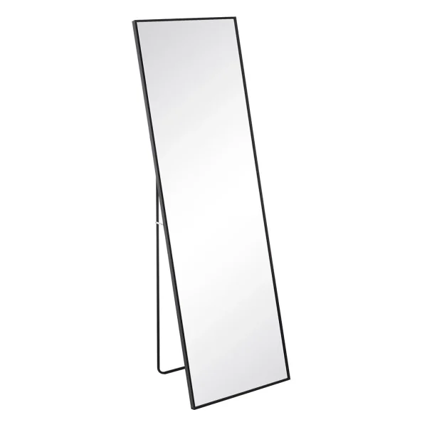 Ixia Miroir Noir. Aluminium-cristal 50×2.50x160cm 1