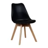 Opjet Chaise Salle à Manger Scandinave Noir 17