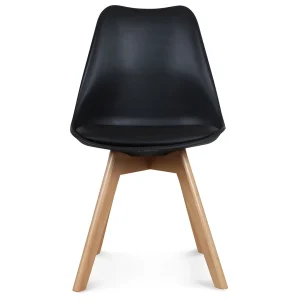 Opjet Chaise Salle à Manger Scandinave Noir 10