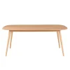 Zago Table à Manger En Chêne Clair 180x90cm – Caly 14