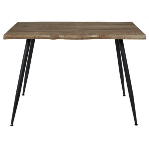 Home Déco Factory Table à Manger En MDFrel Et Pieds En Fer 110x75cm – Forest 8