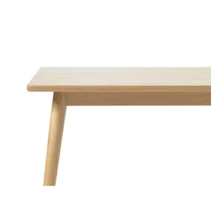 Unique Table à Manger En Placage Chêne Naturel 190x90cm – Barrali 12