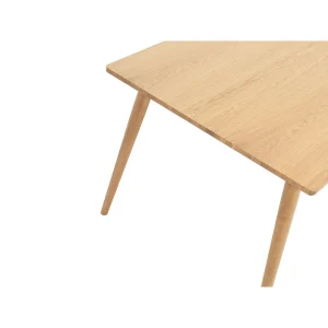 Unique Table à Manger En Placage Chêne Naturel 190x90cm – Barrali 14