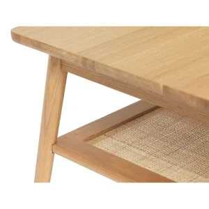 Unique Table Basse En Placage Chêne Naturel L120cm – Barrali 10