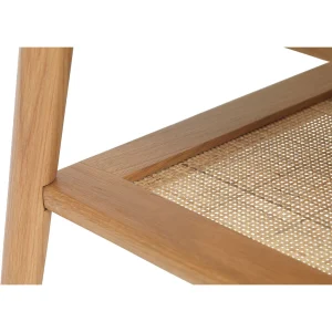 Unique Table Basse En Placage Chêne Naturel L120cm – Barrali 12