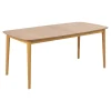 AC Design Table à Manger Extensible En Bois De Chêne Naturel 180-219cmx90cm – Montreux 16