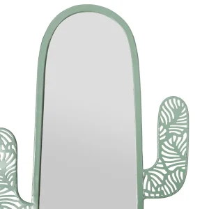 SEMA DESIGN Miroir Cactus Panellia Vert Clair En Fer 7