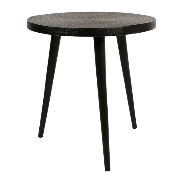 SEMA DESIGN Table Basse Gigogne (lot De 2) En Bronze Noir Et Dorée 5