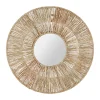 SEMA DESIGN Miroir Rond Joya Naturel D40cm En Jute 16