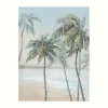 SEMA DESIGN Tableau Palmeraie Pastel 90x120cm Polyester Et Sapin 8