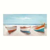 SEMA DESIGN Tableau Bateaux Multicolore 140x70cm 13