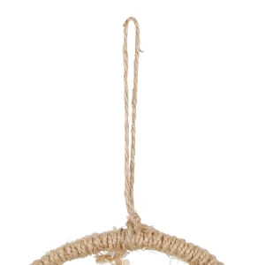 SEMA DESIGN Deco Suspendre Limonium Naturel D16.5cm En Fleurs Sechees Et Jute 9