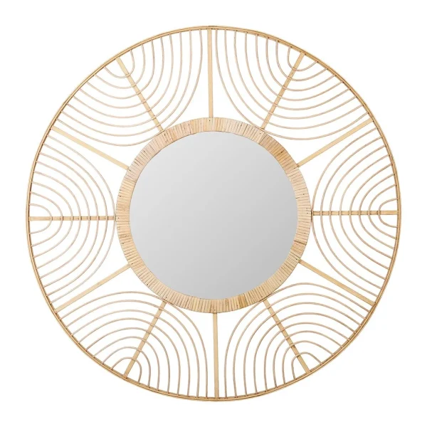 SEMA DESIGN Miroir Element Naturel En Bambou D80cm 1