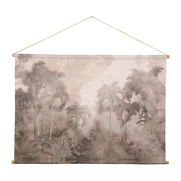 SEMA DESIGN Toile Tropicale Taupe 1