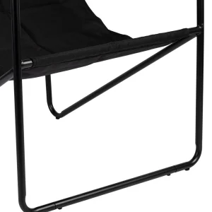 SEMA DESIGN Fauteuil Noir En Tissu Et Fer – Madeira 14