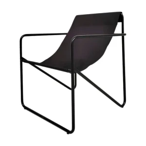 SEMA DESIGN Fauteuil Noir En Tissu Et Fer – Madeira 10