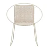 SEMA DESIGN Fauteuil Macramé Rond En Coton Ecru Et Fer -madeira 19