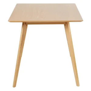 Zago Table à Manger Rectangulaire Effet Chêne Naturel 120x80cm – Becka 10