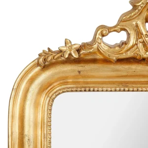 Comptoir De Famille Miroir Feerie Doré En Bois 8